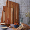 Teak Haus Geo Trapeze Cutting & Serving Board