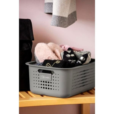 SmartStore Recycled Storage Basket - Charcoal