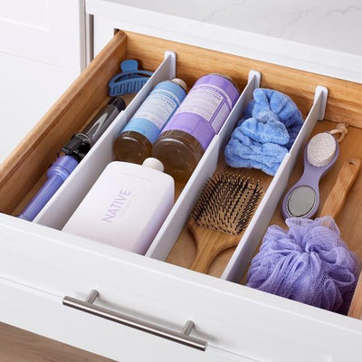 YouCopia ReStickable Shallow Drawer Dividers Set Of 3