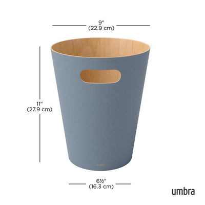 Umbra Woodrow Waste Can 7.5L