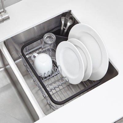 Umbra Sinkin Multi-Use Dishrack, Black
