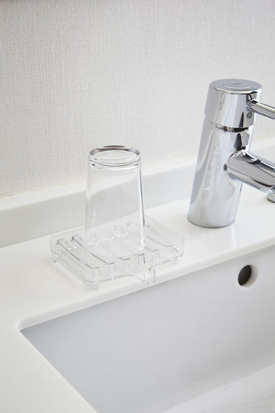 Yamazaki Veil Self-Draining Soap Dish