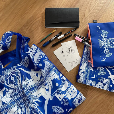 LOQI Tote Bag - Looking Up