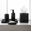 Moda At Home Michaelangelo Black Resin Tumbler