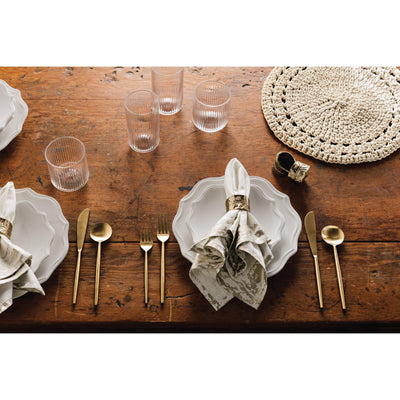 Danica Christmas Gold Glimmer Napkin Set Of 4