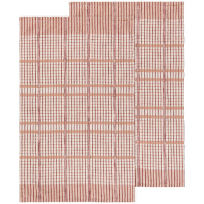 Danica Tea Towel Set Of 2 Finley Check