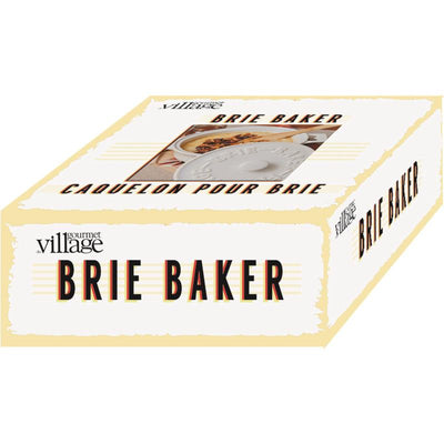 Gourmet du Village White Brie & Dip Baker - White