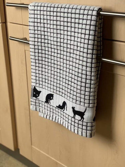 Samuel Lamont Poli-Dri Tea Towel Cat