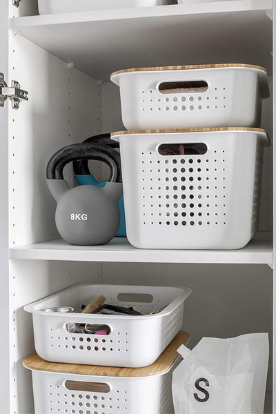 SmartStore Bamboo Storage Basket Lid