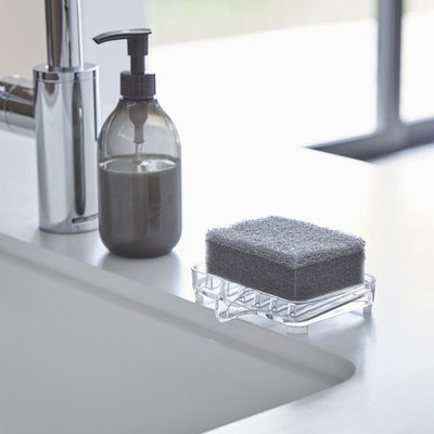 Yamazaki Veil Self-Draining Soap Dish