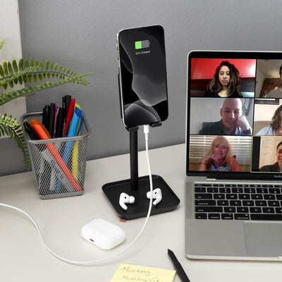 Kikkerland The Perfect Phone Stand Black