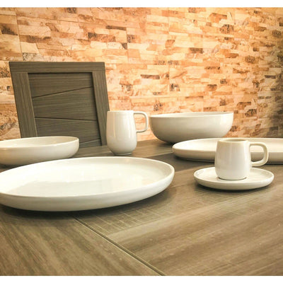Mesa Ceramics Bianco Condiment Dipping Bowl 4.7"