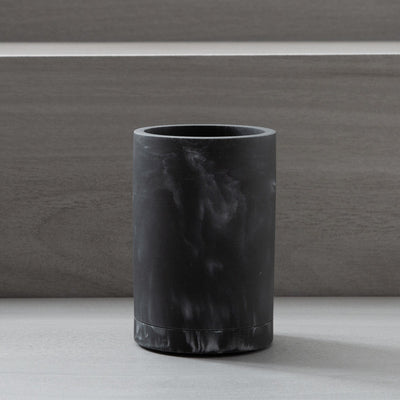 Moda At Home Michaelangelo Black Resin Tumbler