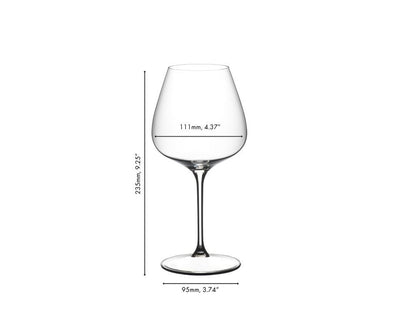 Riedel Grape Pinot Noir Red Wine Glass Set Of 2