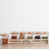 Kilner Square Clip-Top Spice Jar Set Of 6