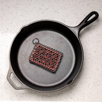 Outset Chain Mail Cast Iron Scrubber