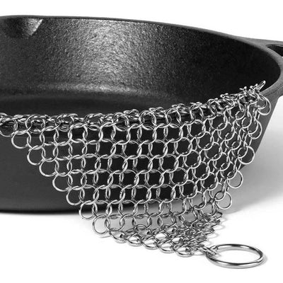 Outset Chain Mail Cast Iron Cleaner