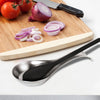 OGGI Curved Spoon Rest Silver