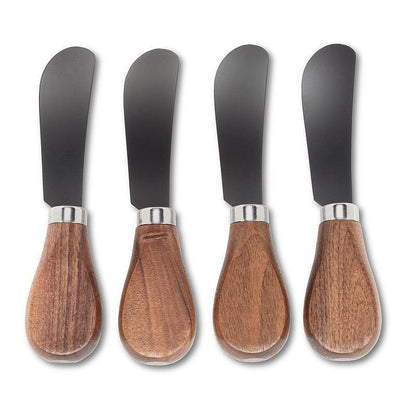 Abbott Walnut Pate Spreader Set Of 4