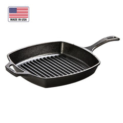 Lodge Logic Cast Iron Square 10.5 Grill Pan - Macy's