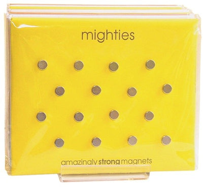 Three by Three Circle Mighties Magnets Set of 16