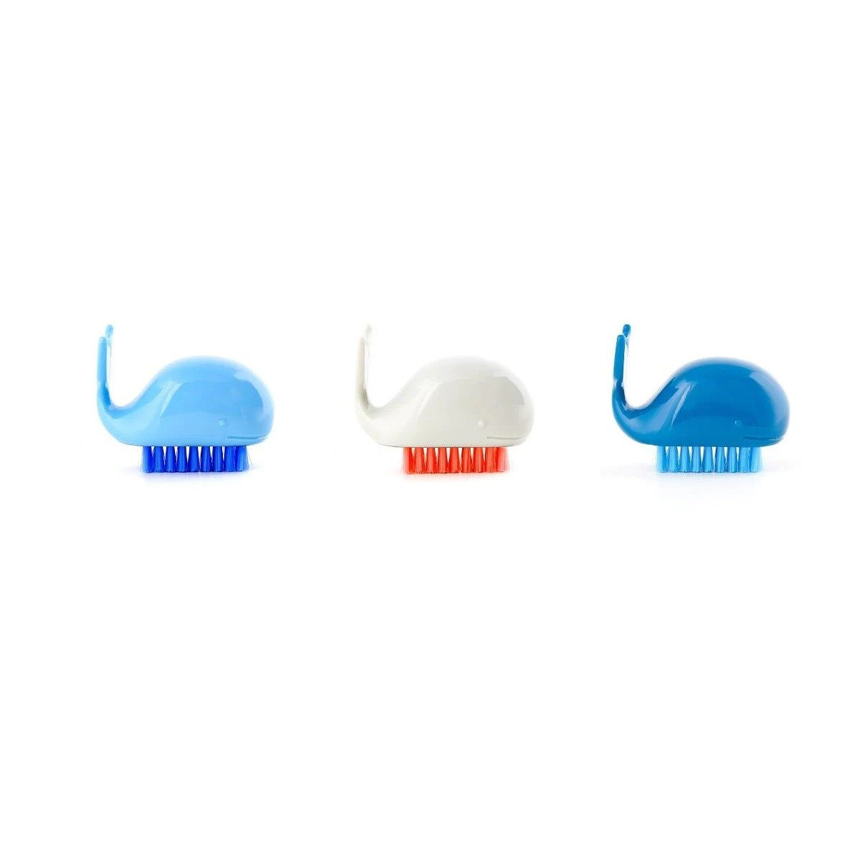 Kikkerland Nail Brush Whale, Assorted Colors