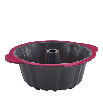 Trudeau Silicone Fluted Cake Pan
