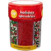 Wilton Christmas Holiday Sprinkle Mix, 6 Cell