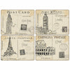 Pimpernel Placemat Postcard Set Of 4