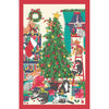 Ulster Weavers Christmas Tea Towel Tree Cats