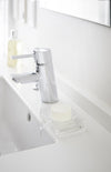 Yamazaki Veil Self-Draining Soap Dish