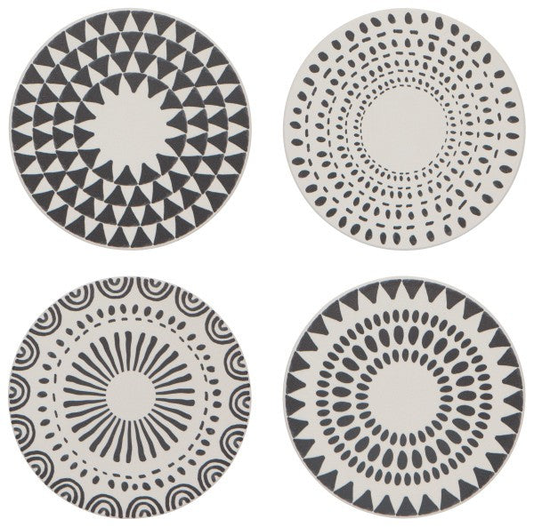 Now Designs Soak Up Orbit Round Coaster Set of 4