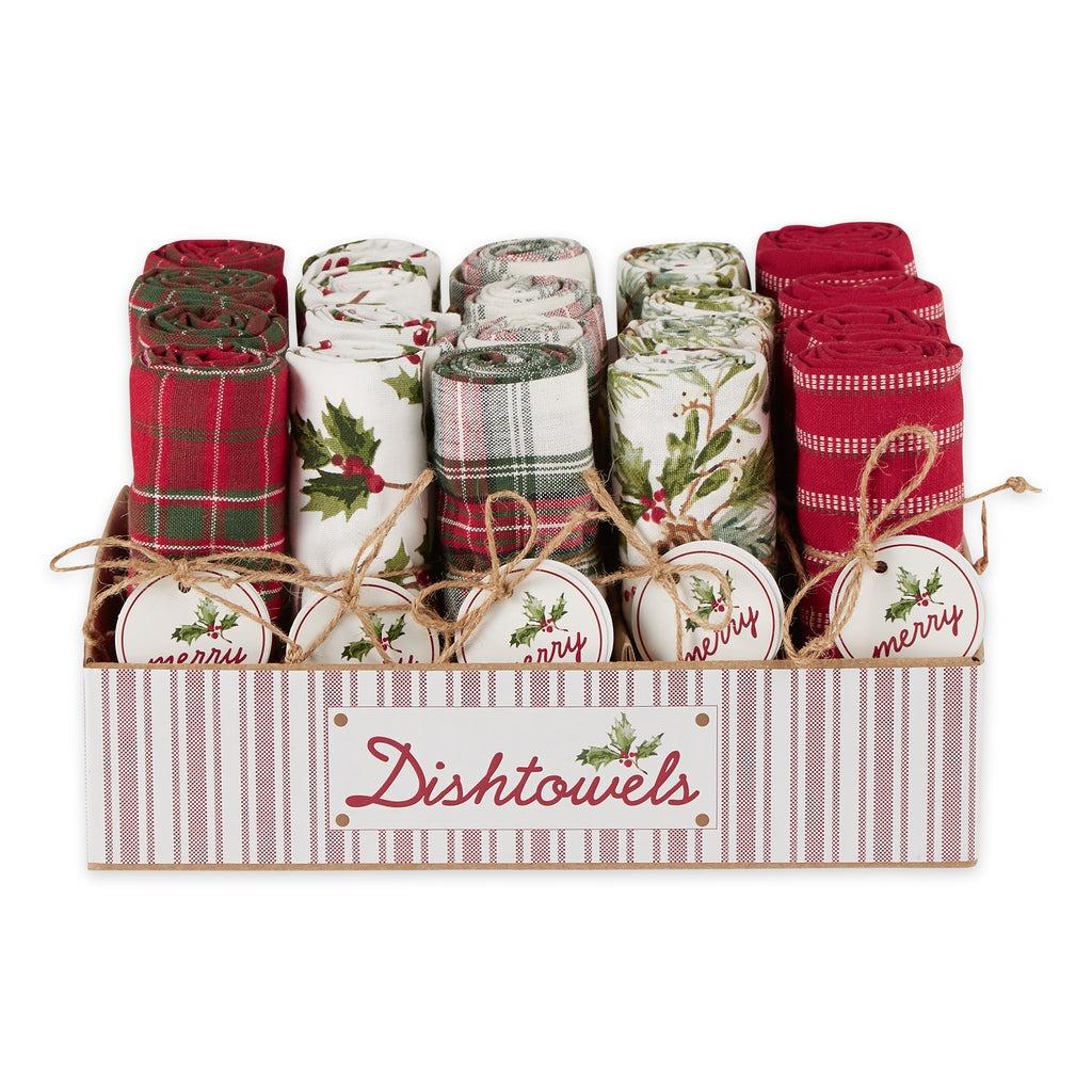 Design Imports Christmas Heritage Dishtowel - Assorted