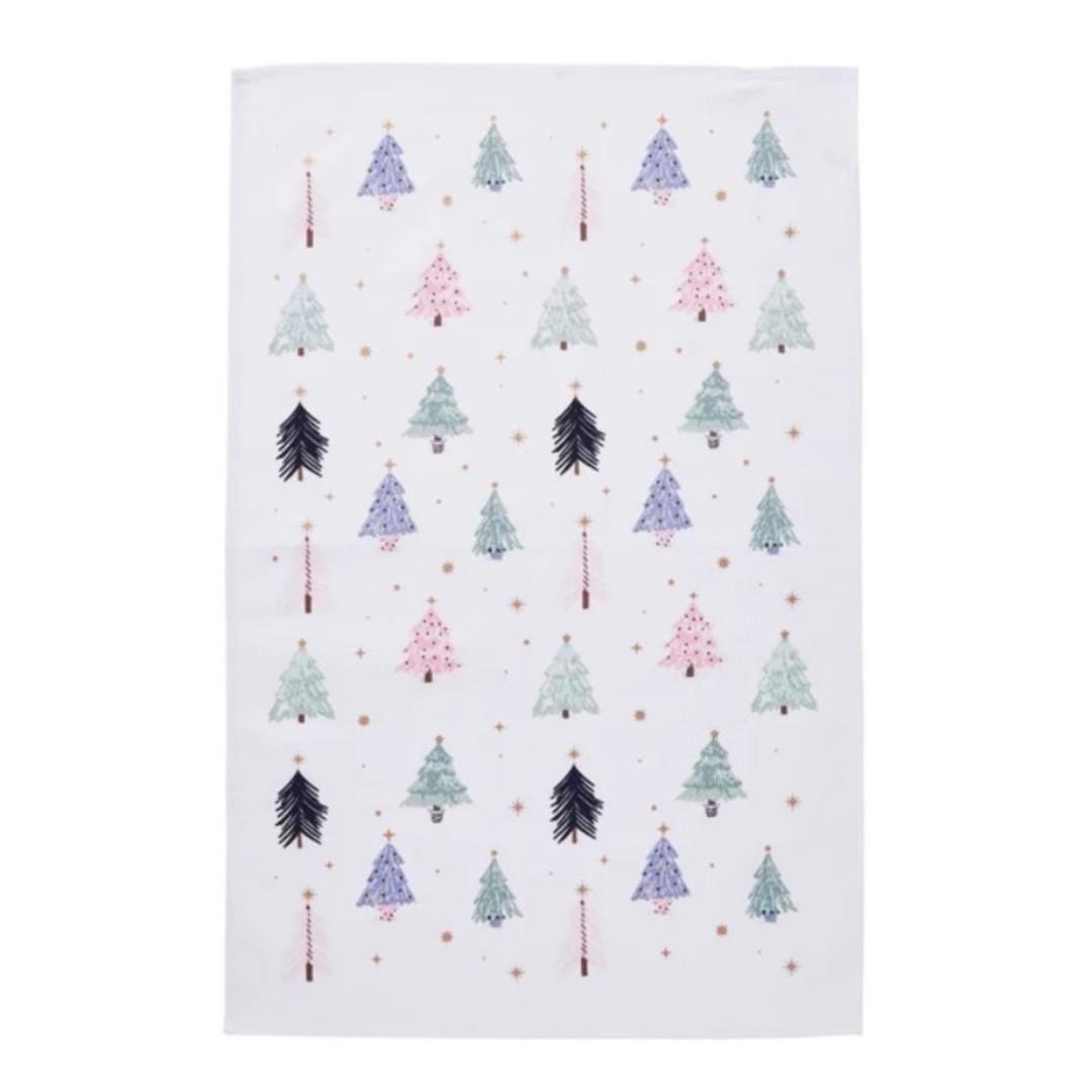 Ulster Weavers Christmas Tea Towel Frosty Trees