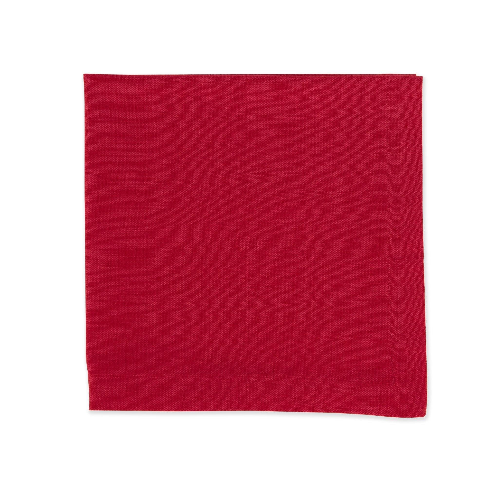 Design Imports Christmas Holly Berry Slub Napkin