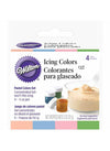 Wilton Edible Icing Colour Kit 4-Pack - Pastel