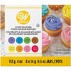 Wilton Edible Icing Colour Kit 8-Pack - Primary