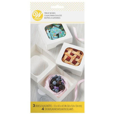 Wilton Small White Confectionery Boxes Set Of 3