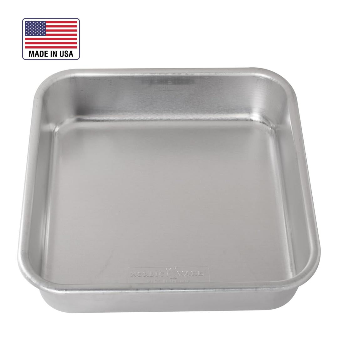 Nordic Ware Naturals Aluminum Square Cake Pan 9" x 9"