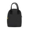 Fluf Zipper Lunch Bag - Carbon Black