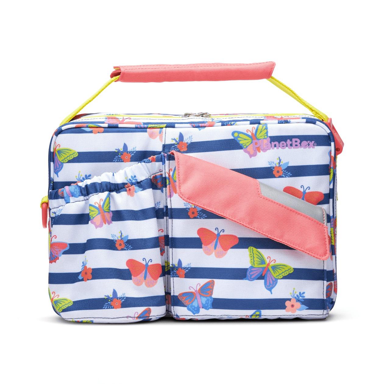 PlanetBox Insulated Lunch Carry Bag - Butterflies