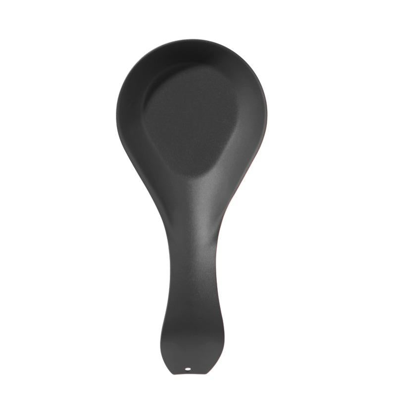 OGGI Curved Spoon Rest Black