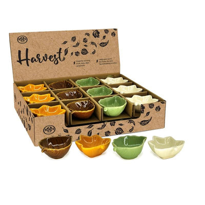 BIA Harvest Leaf Dip Bowl - Assorted