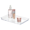 iDesign Clarity Vanity Tray 12" x 7"