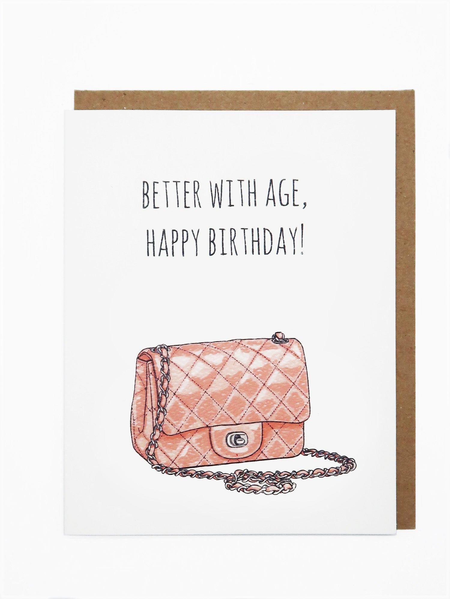 Noted By Copine Birthday Card - Better With Age