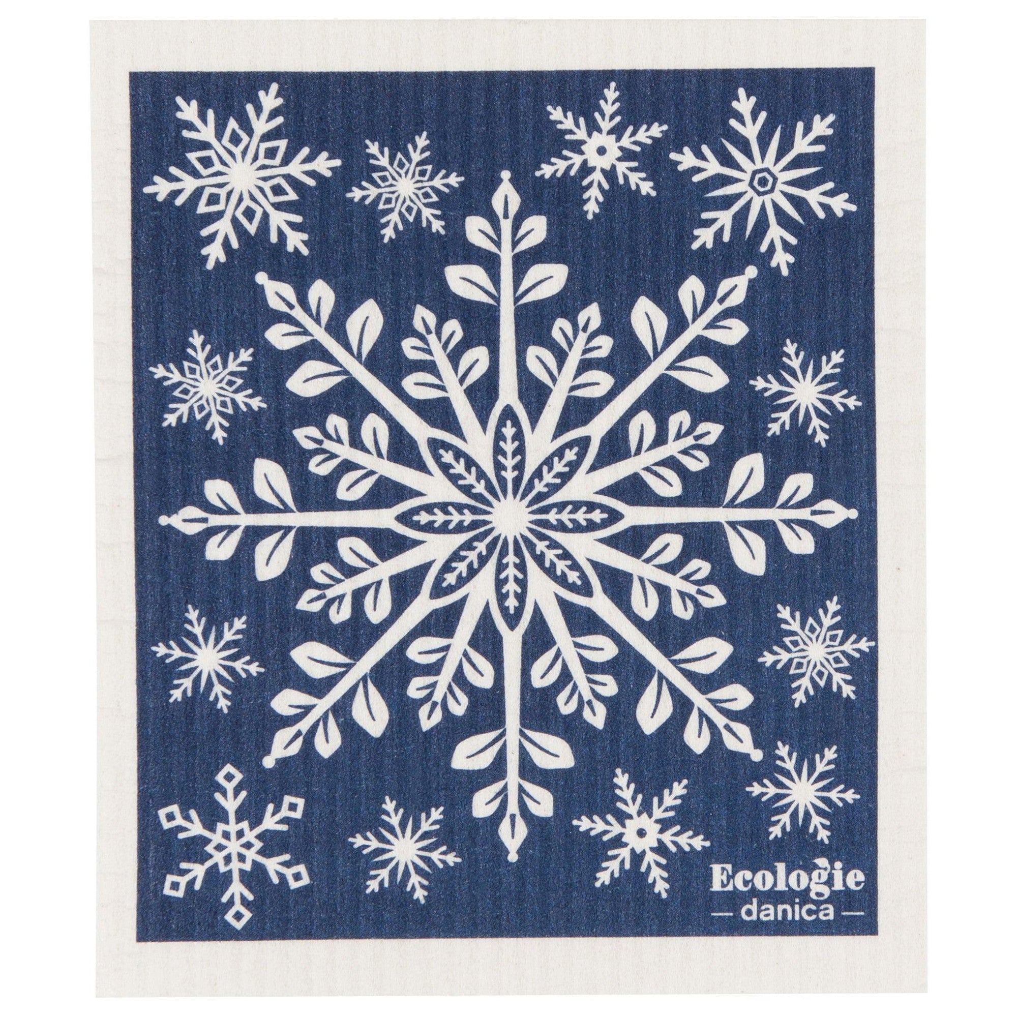 Now Designs Christmas Swedish Dish Cloth Snowflake Ornament