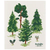 Now Designs Christmas Swedish Dish Cloth Woodland