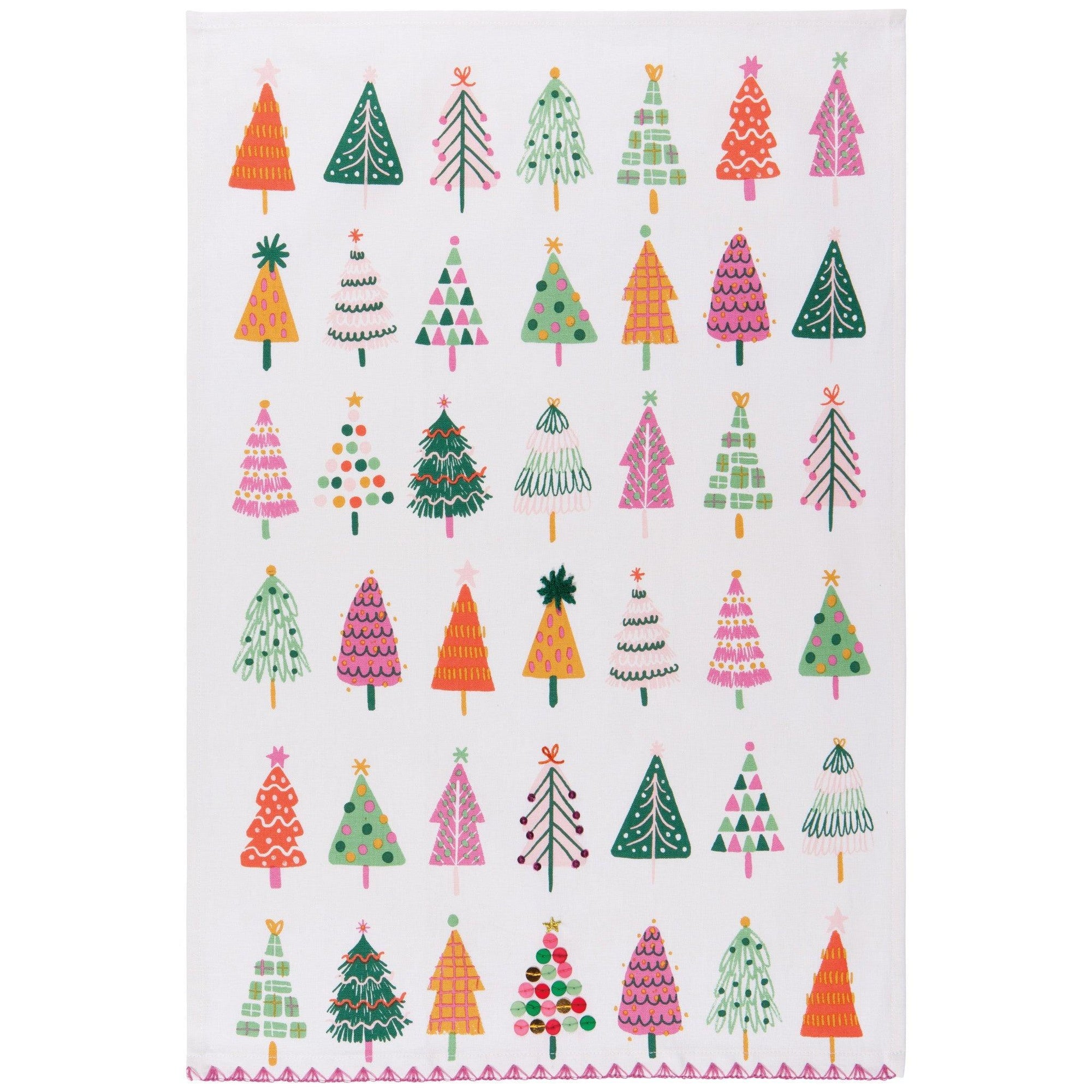 Now Designs Christmas Tea Towel Glitzmas