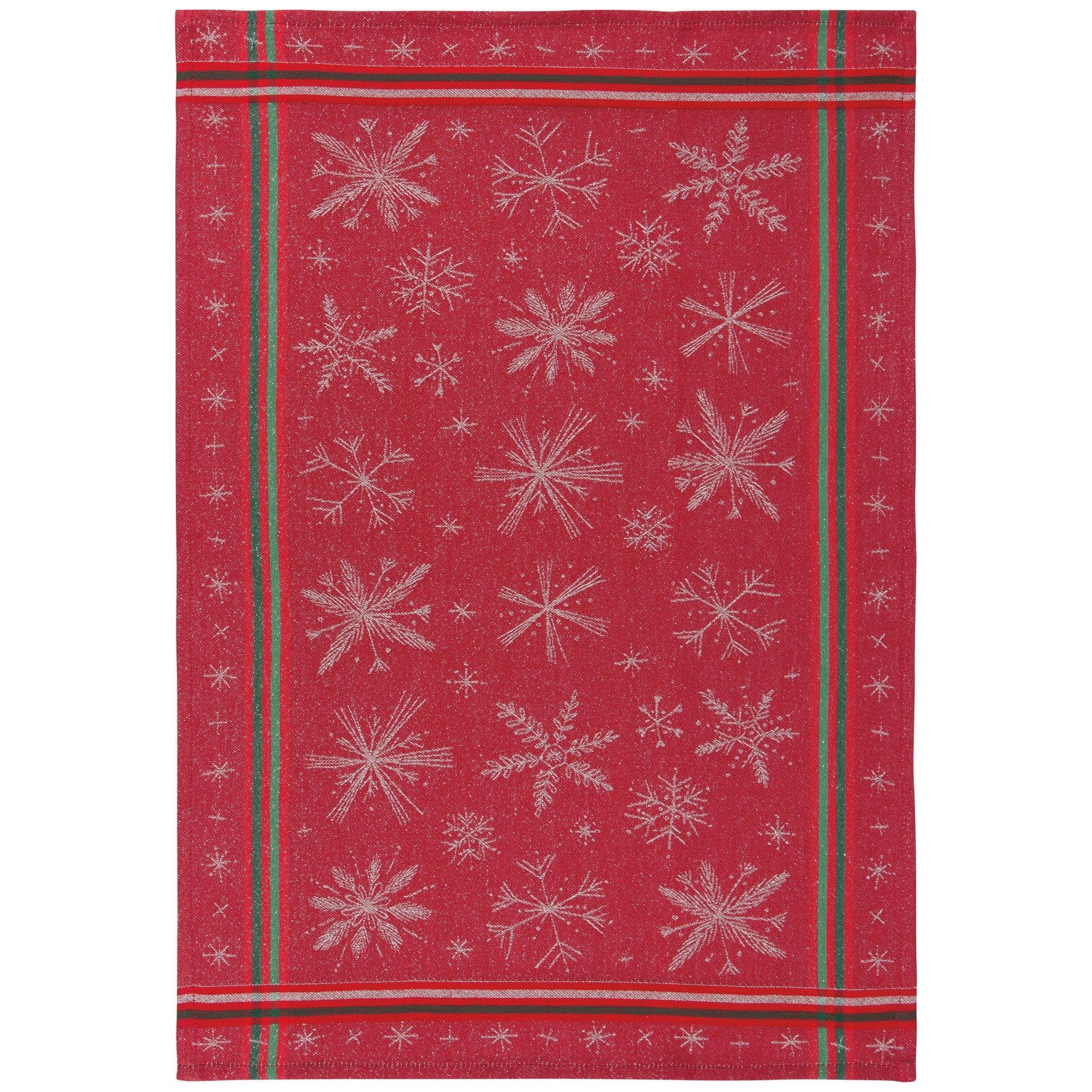 Now Designs Christmas Jacquard Tea Towel Snowflakes