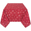 Now Designs Clean Coast Christmas Tablecloth Snowflakes